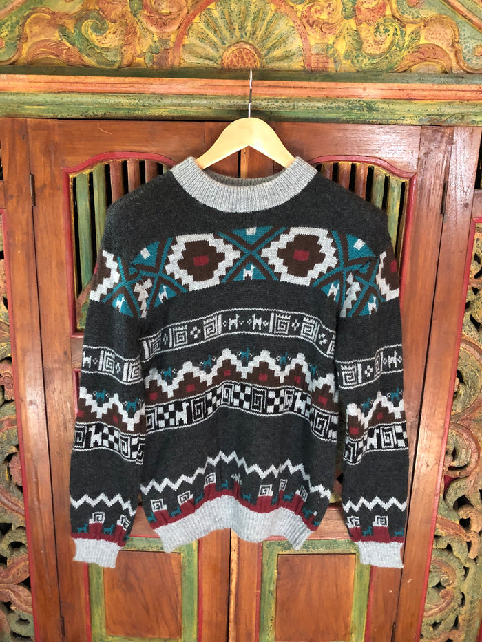 Bolivian Alpaca Knit Jumper