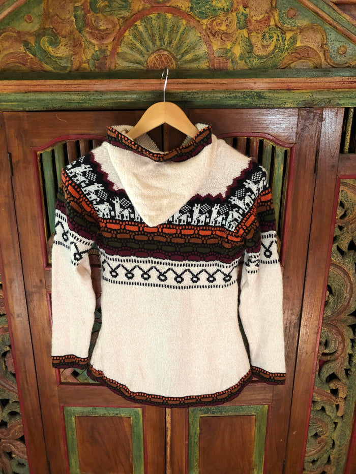 Bolivian Alpaca Knit Jumper
