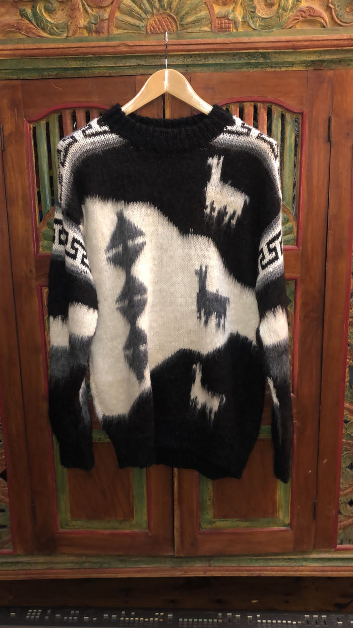 Bolivian Double Alpaca Knit Jumper