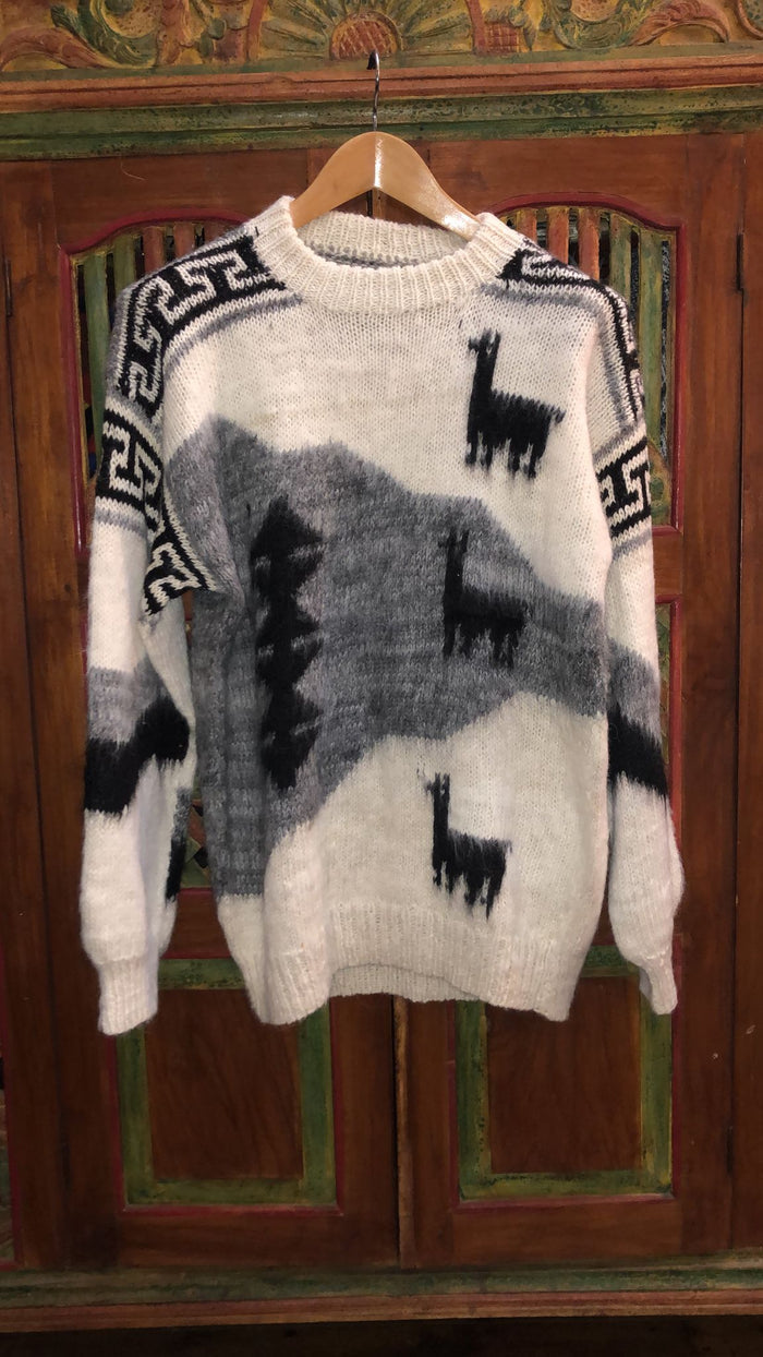 Bolivian Double Alpaca Knit Jumper