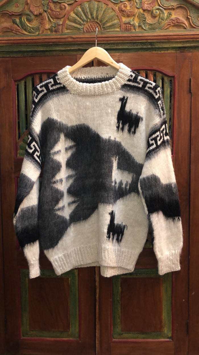 Bolivian Double Alpaca Knit Jumper