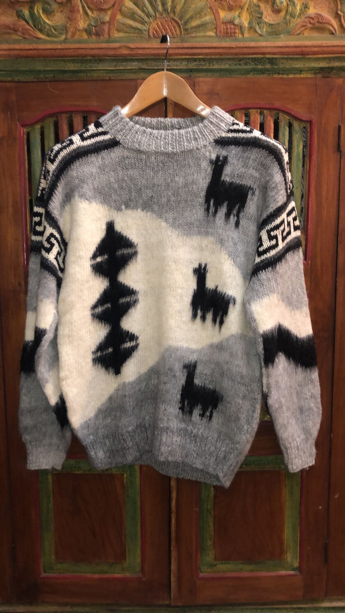 Bolivian Double Alpaca Knit Jumper
