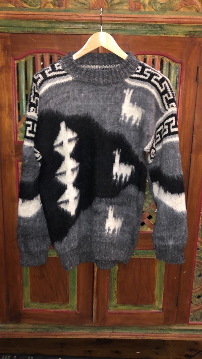 Bolivian Double Alpaca Knit Jumper