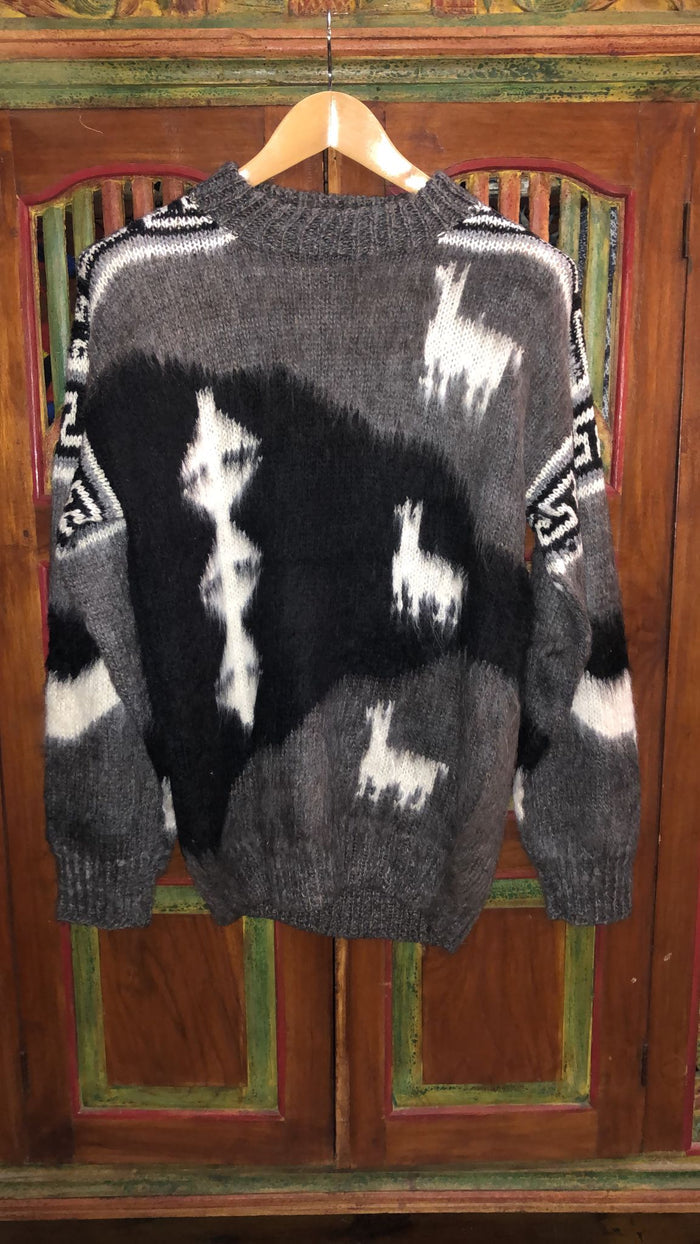 Bolivian Double Alpaca Knit Jumper
