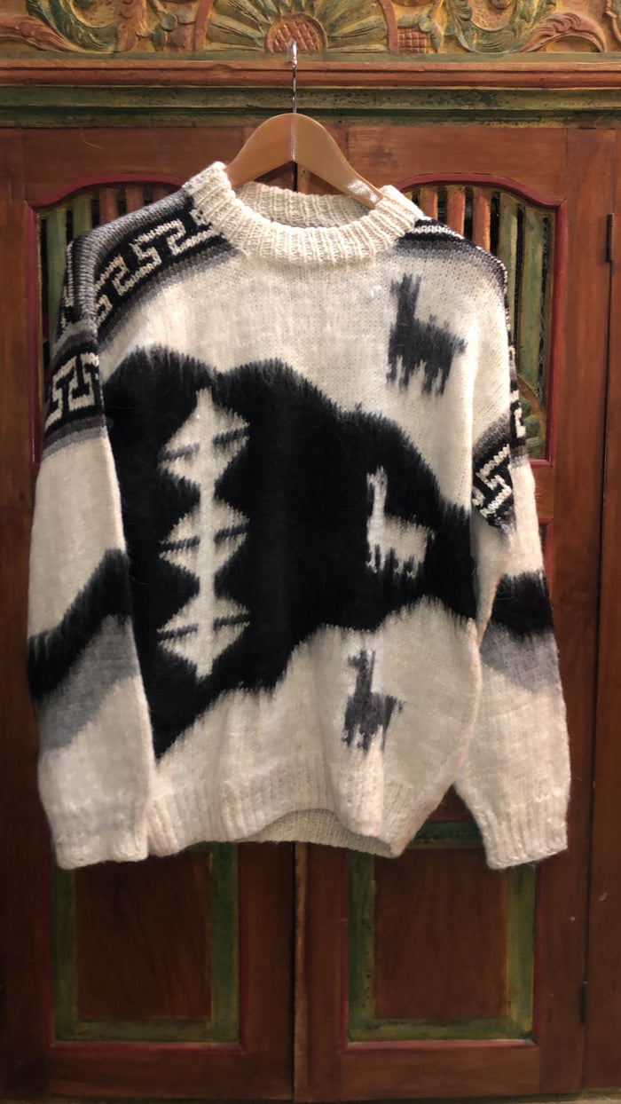 Bolivian Double Alpaca Knit Jumper