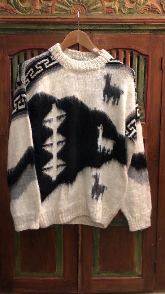 Bolivian Double Alpaca Knit Jumper