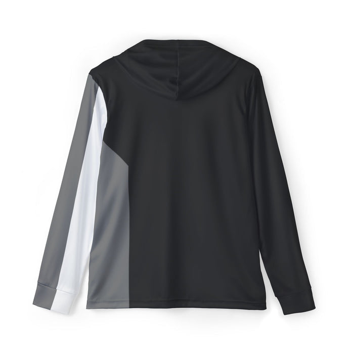 Boonboomger Black Hoodie (Full Print) Lightweight, Breathable, workout, pull over, fitness Hoodie Super Sentai Custom