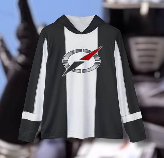 Boukenger Bouken Black Hoodie (Full Print) Lightweight, Breathable, workout, pull over, fitness Hoodie Super Sentai Custom