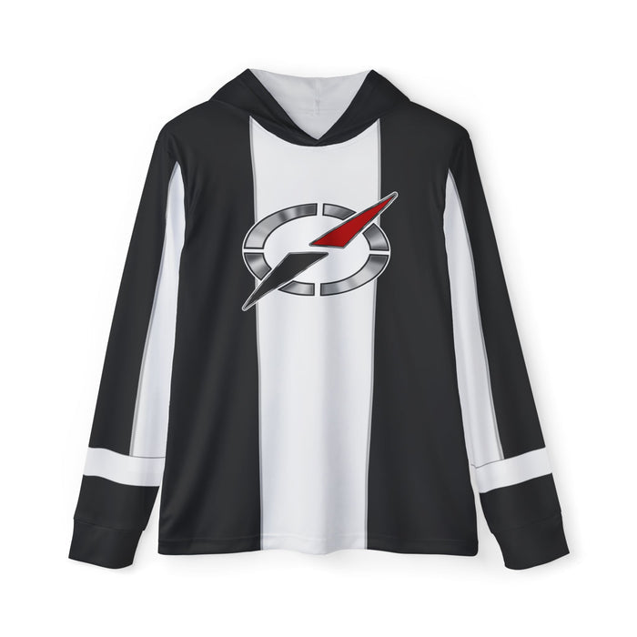 Boukenger Bouken Black Hoodie (Full Print) Lightweight, Breathable, workout, pull over, fitness Hoodie Super Sentai Custom