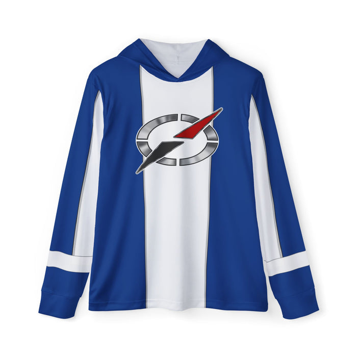 Boukenger Bouken Blue Hoodie (Full Print) Lightweight, Breathable, workout, pull over, fitness Hoodie Super Sentai Custom