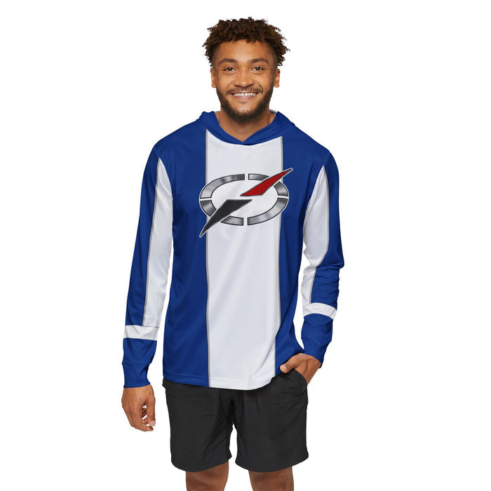 Boukenger Bouken Blue Hoodie (Full Print) Lightweight, Breathable, workout, pull over, fitness Hoodie Super Sentai Custom