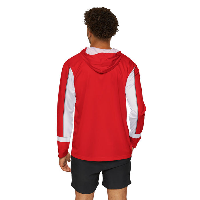 Boukenger Bouken Red Hoodie (Full Print) Lightweight, Breathable, workout, pull over, fitness Hoodie Super Sentai Custom