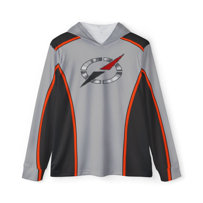 Boukenger Silver Jacket Hoodie (Full Print) Lightweight, Breathable, workout, pull over, fitness Hoodie Super Sentai Custom