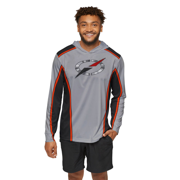 Boukenger Silver Jacket Hoodie (Full Print) Lightweight, Breathable, workout, pull over, fitness Hoodie Super Sentai Custom