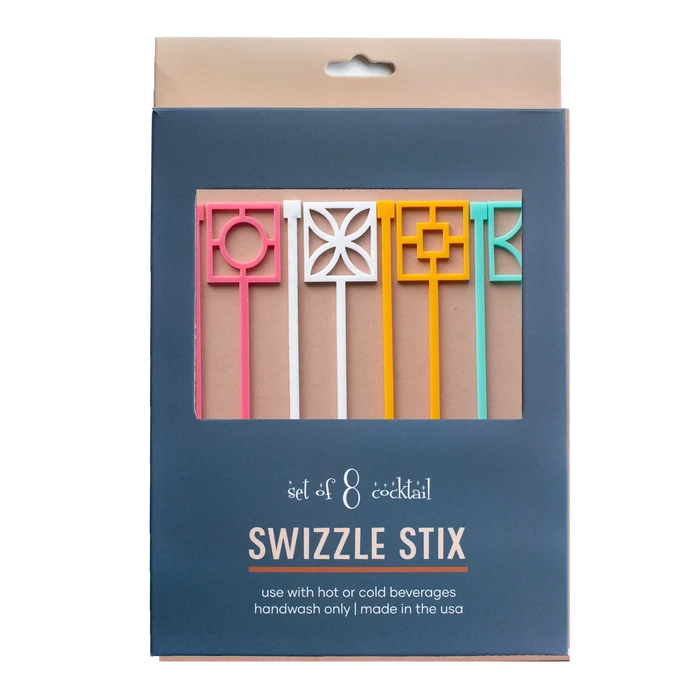 Breeze Block Swizzle Sticks