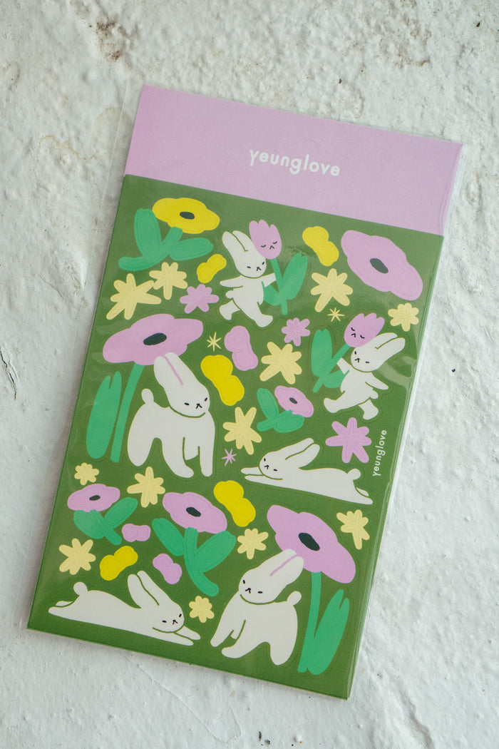 Bunny Nap Sticker Sheet
