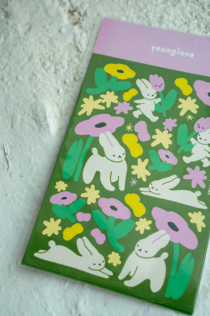 Bunny Nap Sticker Sheet