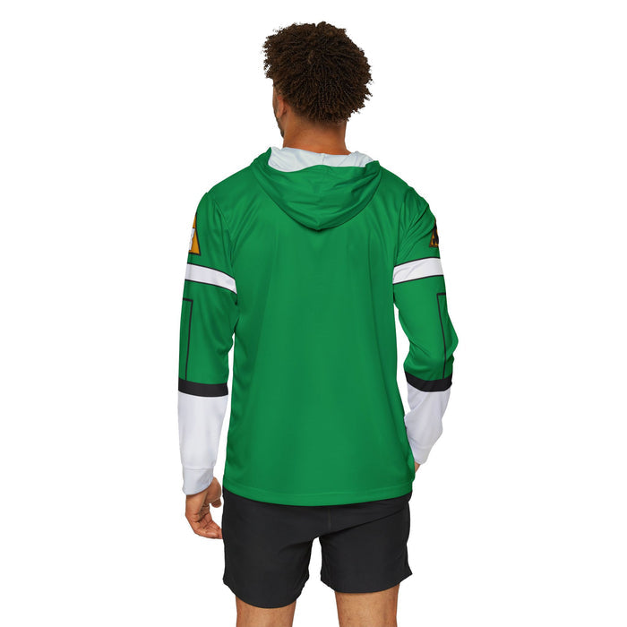 Carranger Green Racer Hoodie (Full Print) Super Sentai Custom Lightweight, Breathable, Workout, Pull over, Fitness, Retro