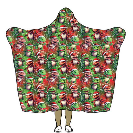 CHRISTMAS DINOS  blankets