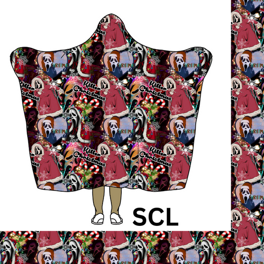 Christmas  scream blanket