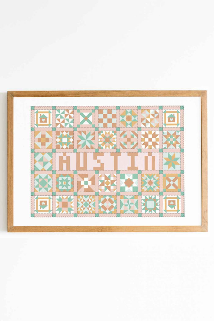 Small - 8" x 10" / Austin