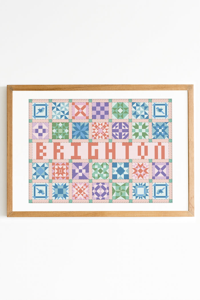 Small - 8" x 10" / Brighton