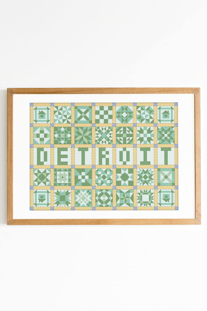 Small - 8" x 10" / Detroit