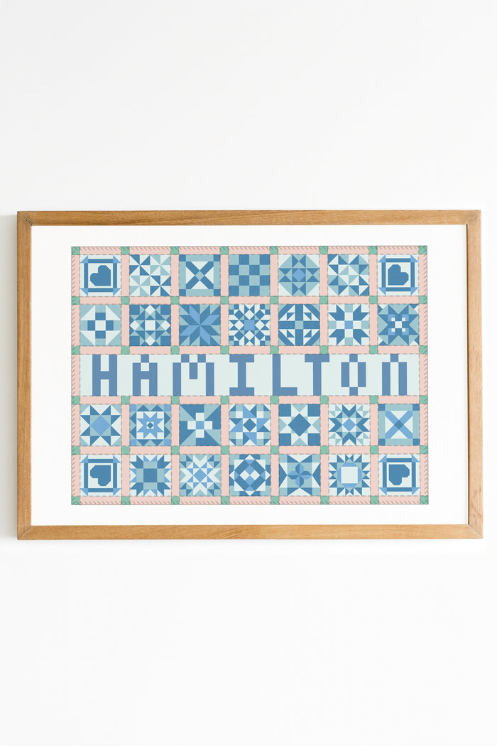 Small - 8" x 10" / Hamilton
