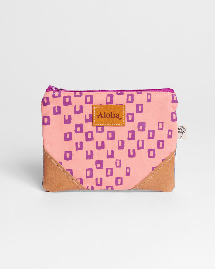 Corner Pouch - Sollano Coral