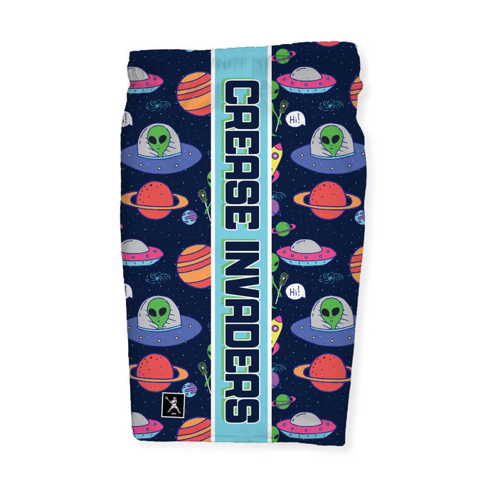 Crease Invaders Lacrosse shorts side view