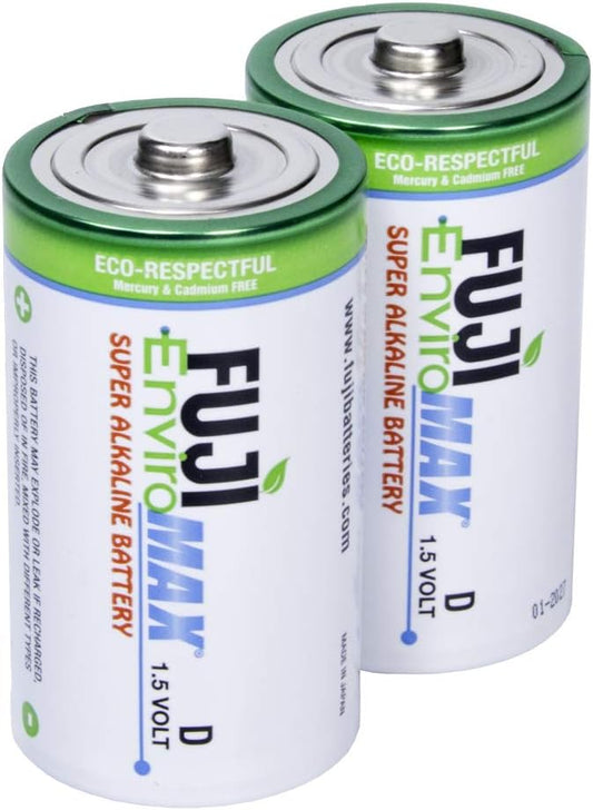 D Battery Enviromax 2-Pack