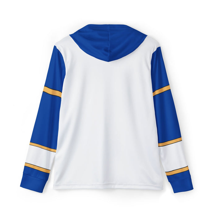 Dairanger Blue Hoodie (Full Print) Lightweight, Breathable, workout, pull over, fitness Hoodie Super Sentai Custom