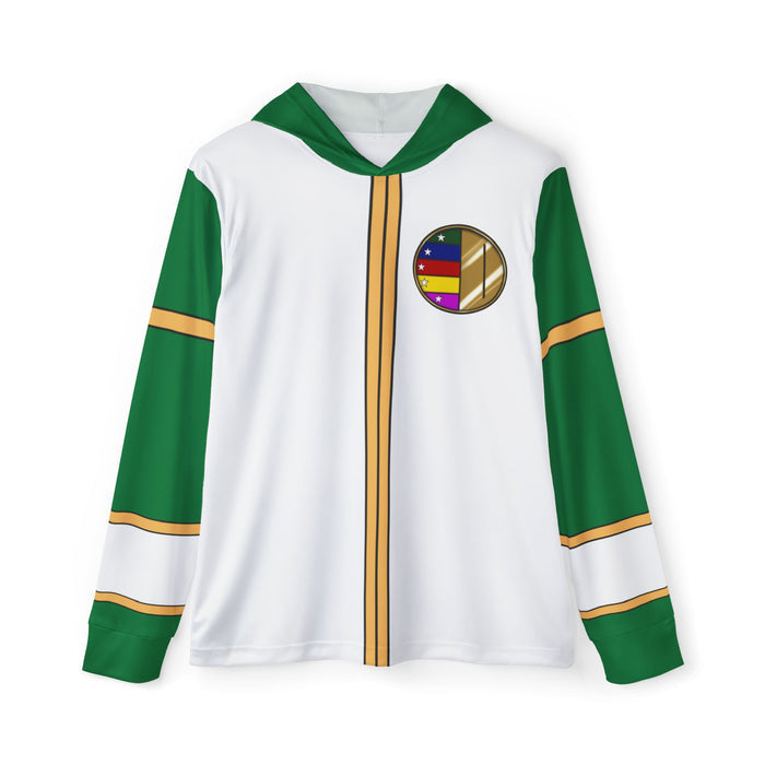 Dairanger Green Hoodie (Full Print) Lightweight, Breathable, workout, pull over, fitness Hoodie Super Sentai Custom