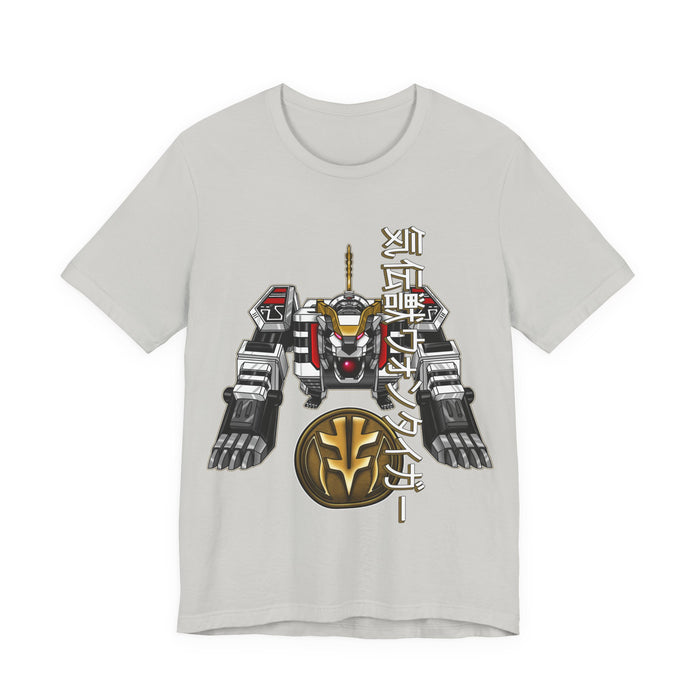Dairanger Qi Beast Won Tiger Tee Custom Graphic Art Cosplay Shirts Rangers Retro Vintage 90s