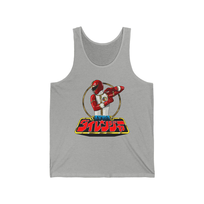 Dairanger Red Tank Super Sentai T Shirt Custom Graphic Art Cosplay Shirts Rangers Retro Vintage 90s