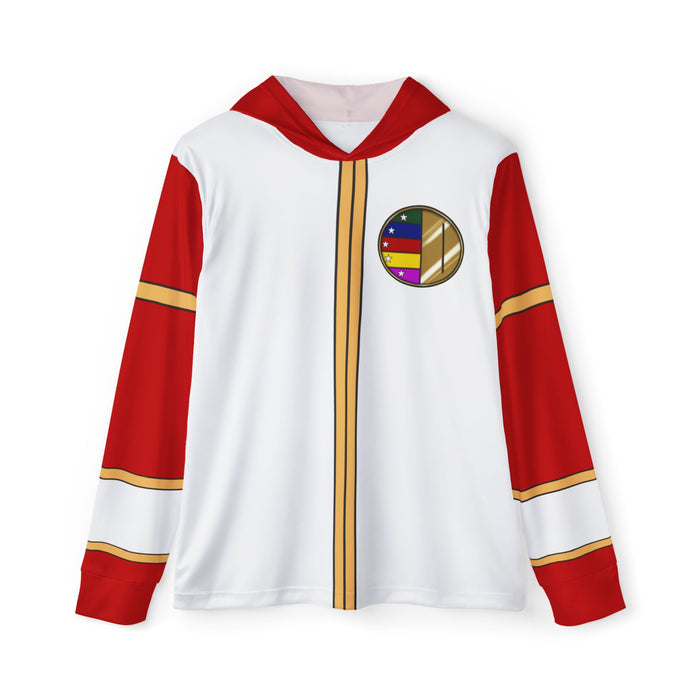 Dairanger Ryo Red Hoodie (Full Print) Lightweight, Breathable, workout, pull over, fitness Hoodie Super Sentai Custom