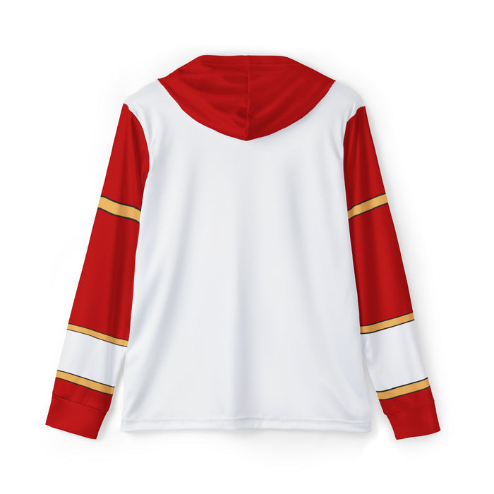 Dairanger Ryo Red Hoodie (Full Print) Lightweight, Breathable, workout, pull over, fitness Hoodie Super Sentai Custom