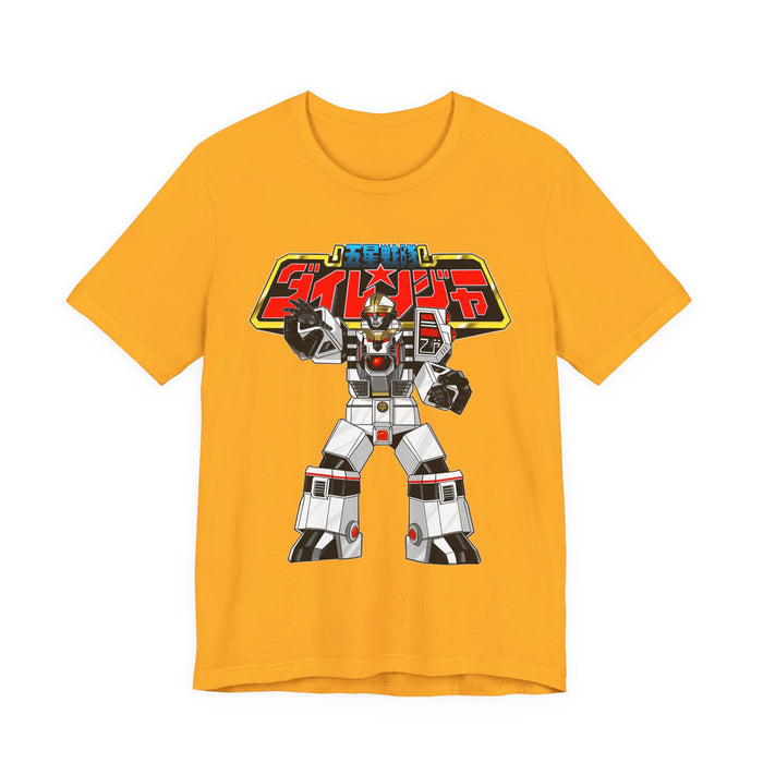 Dairanger Tiger Warrior Tee Super Sentai T Shirt Custom Graphic Art Cosplay Shirts Rangers Retro Vintage 90s