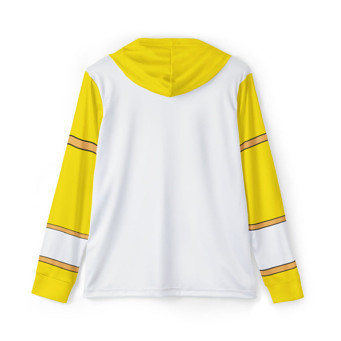 Dairanger Yellow Hoodie (Full Print) Lightweight, Breathable, workout, pull over, fitness Hoodie Super Sentai Custom