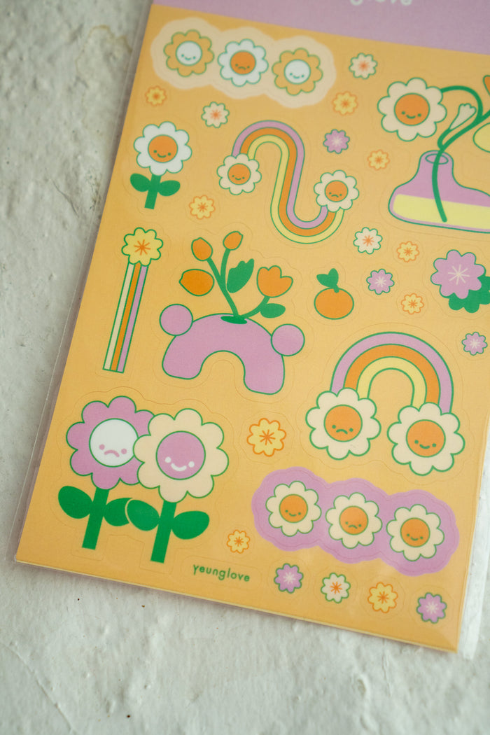 Daisy Days Sticker Sheet