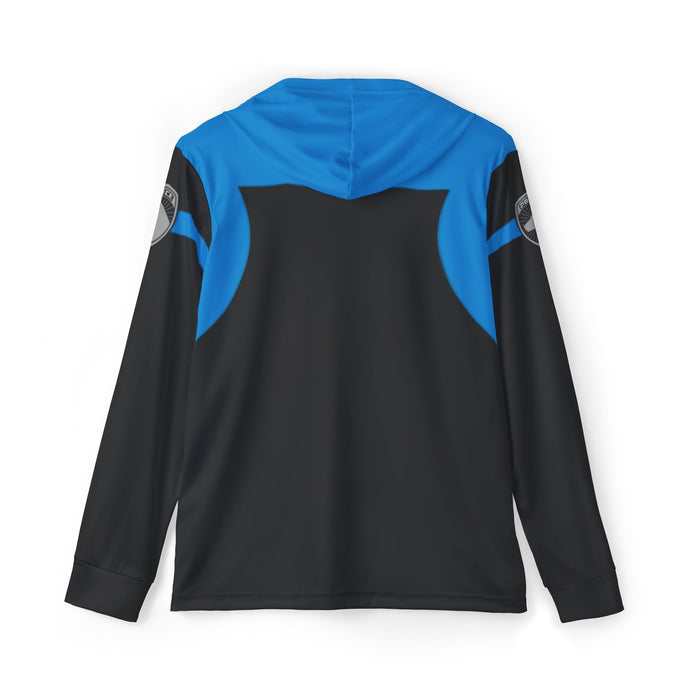 DekaMaster Hoodie (Full Print) Lightweight, Breathable, workout, pull over, fitness Hoodie Super Sentai Custom