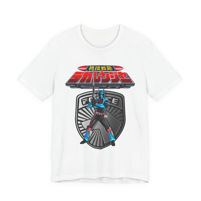 Dekaranger Deka Master Tee Custom Graphic Art Cosplay Shirts Rangers Retro Vintage 90s