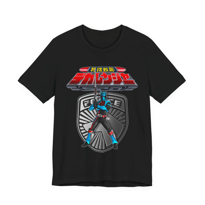 Dekaranger Deka Master Tee Custom Graphic Art Cosplay Shirts Rangers Retro Vintage 90s