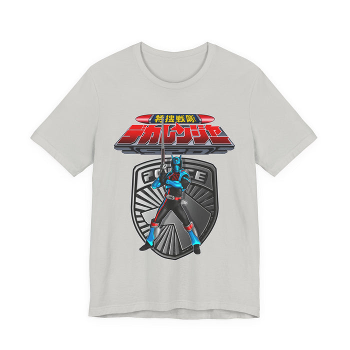 Dekaranger Deka Master Tee Custom Graphic Art Cosplay Shirts Rangers Retro Vintage 90s