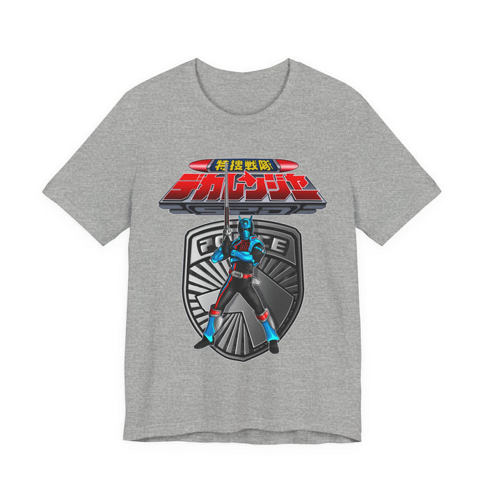 Dekaranger Deka Master Tee Custom Graphic Art Cosplay Shirts Rangers Retro Vintage 90s