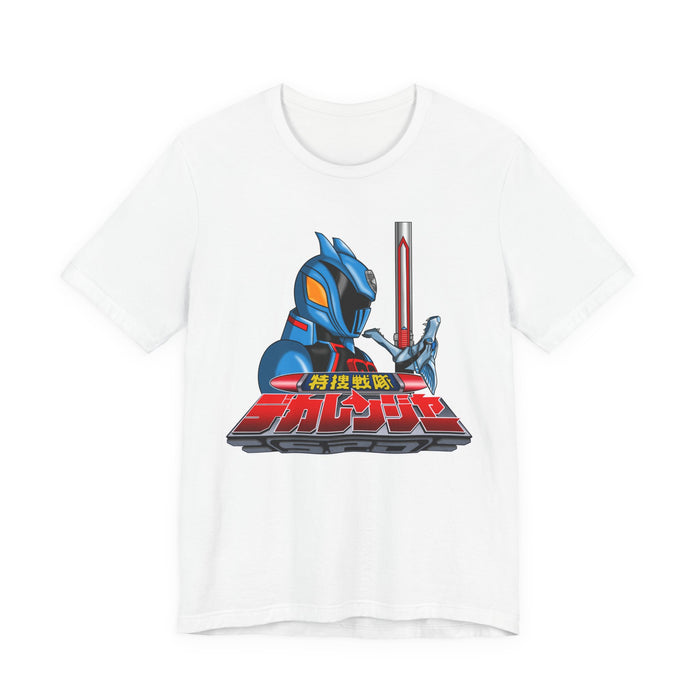 Dekaranger Deka Master Tee Super Sentai T Shirt Custom Graphic Art Cosplay Shirts Rangers Retro Vintage 90s