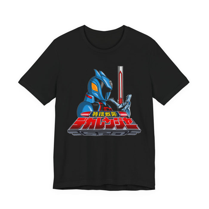 Dekaranger Deka Master Tee Super Sentai T Shirt Custom Graphic Art Cosplay Shirts Rangers Retro Vintage 90s