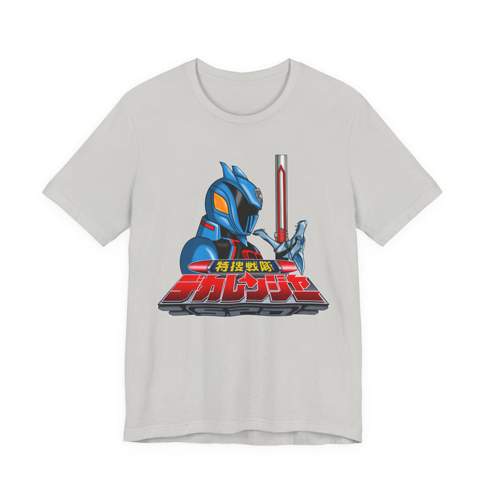 Dekaranger Deka Master Tee Super Sentai T Shirt Custom Graphic Art Cosplay Shirts Rangers Retro Vintage 90s