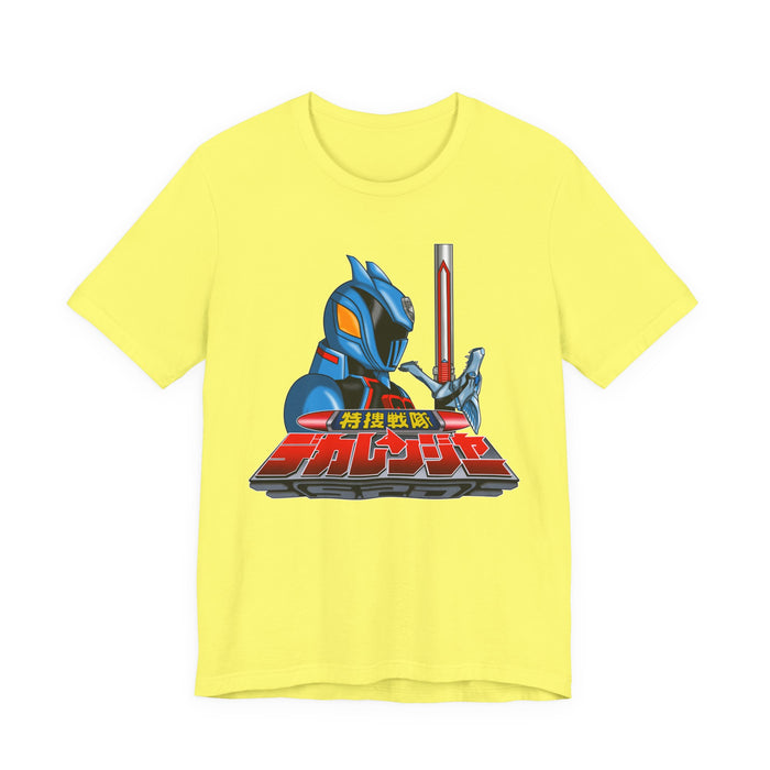 Dekaranger Deka Master Tee Super Sentai T Shirt Custom Graphic Art Cosplay Shirts Rangers Retro Vintage 90s
