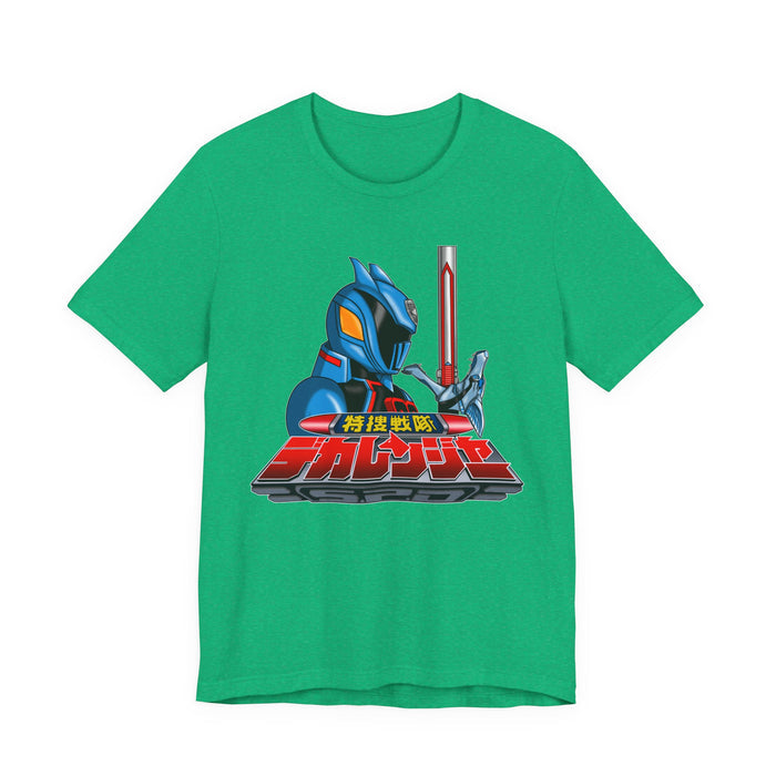 Dekaranger Deka Master Tee Super Sentai T Shirt Custom Graphic Art Cosplay Shirts Rangers Retro Vintage 90s